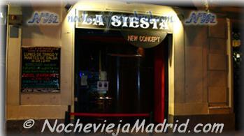 Fiesta de Fin de Año en La Siesta 2012 - 2013 | Fiestas de Nochevieja en Madrid