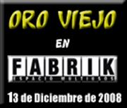 Fiesta de Nochevieja en Oro Viejo - Fabrik 2011 - 2012 | Fiestas de Fin de Año en Madrid